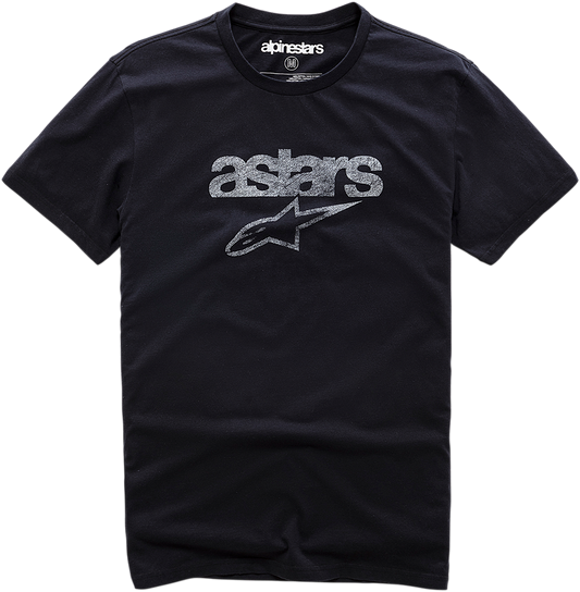 Alpinestars Heritage Blaze Premium T-Shirt - Faded Black - 2XL (Part No. 1210730021092X)