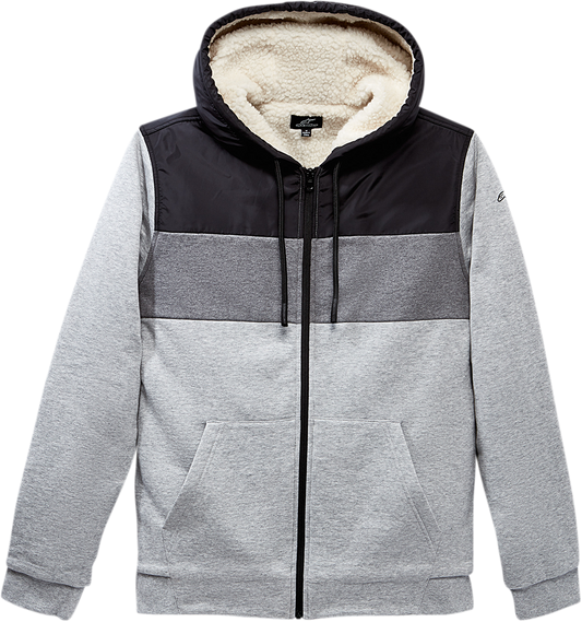 Alpinestars Hoist Hybrid Jacket 2XL Gray with Poly Overlay and Sherpa Lining