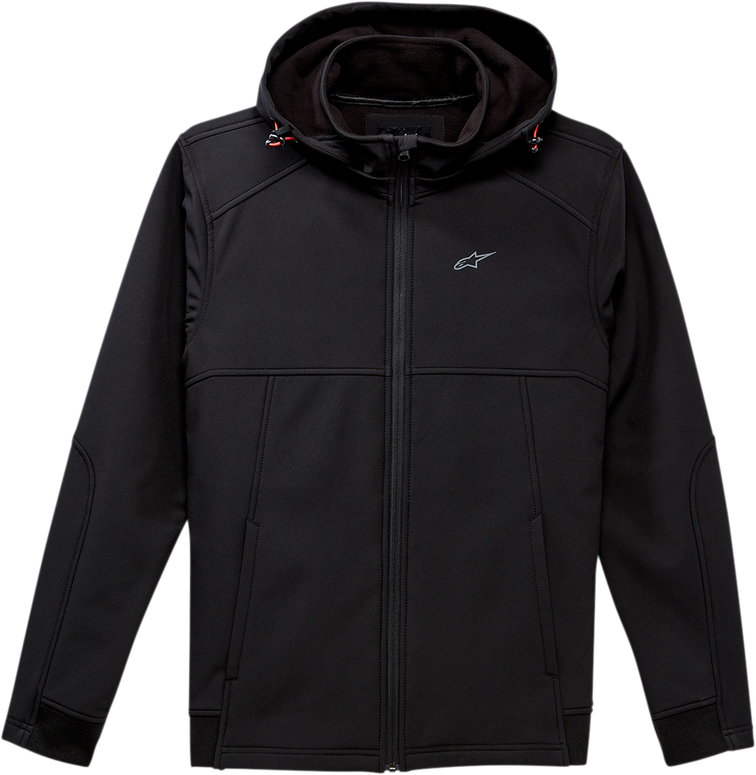 Alpinestars Acumen Waterproof Fleece Windstopper Softshell Jacket - Black, XL (Part #123011500-10-XL)