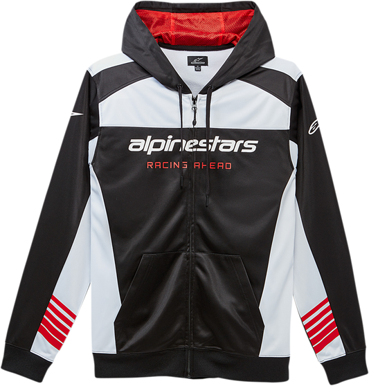 Alpinestars Sessions II Hoodie - Black and White, Size 2XL - Part Number 12305310010202X