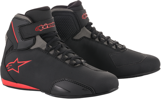 Alpinestars Sektor Shoes - Black, Gray & Red, US 11 / EU 44, Part 251551813111
