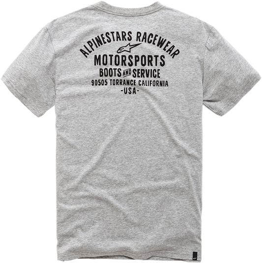 Alpinestars Service Premium Pocket T-Shirt - Heather Gray, 2XL - Part #12107300010262X