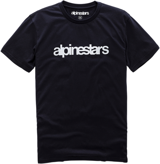 Alpinestars Heritage Word T-Shirt - Black 2XL - Part 121073006102X