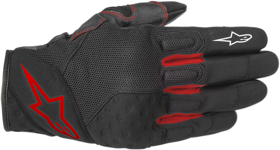 Alpinestars Crossland Gloves Black/Red 3XL - Model 3566518-13-3X