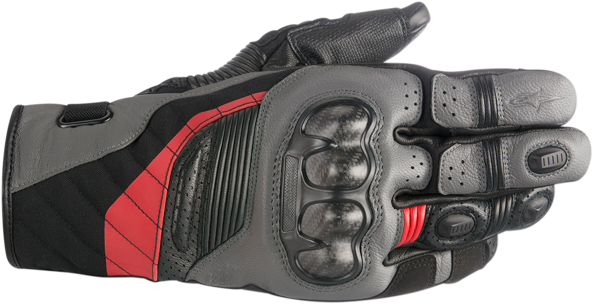 Alpinestars Belize Drystar® Gloves - Black, Anthracite, Red - Small