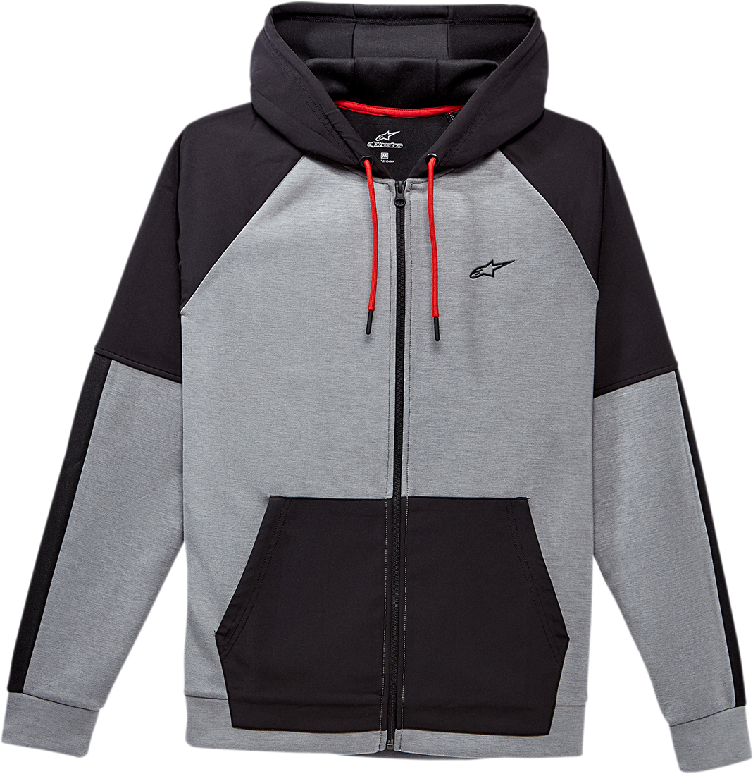 Alpinestars Talon Hoodie Heather Gray Medium - Versatile Performance and Comfort