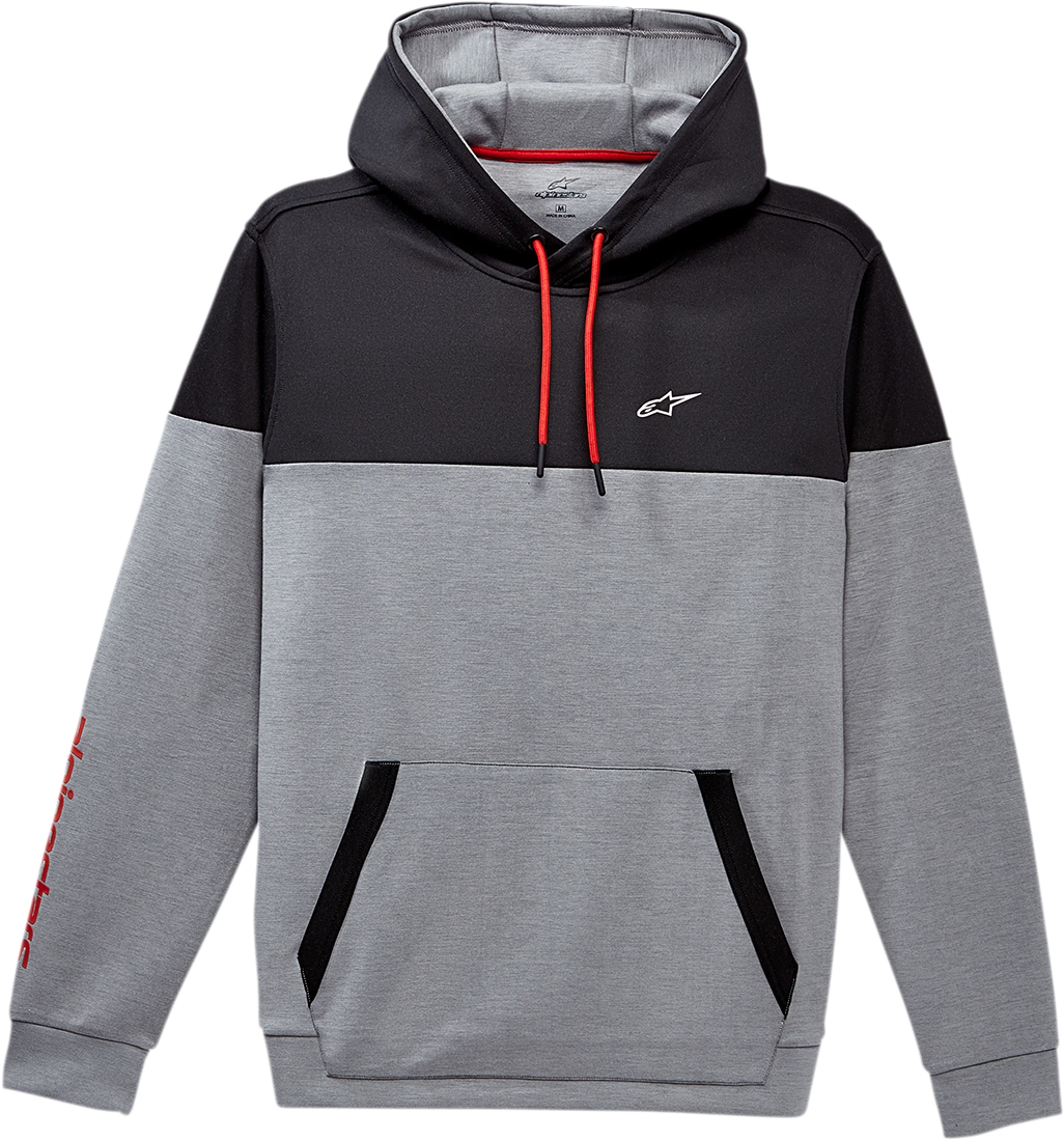 Alpinestars Focus Pullover Hoodie Heather Gray Medium - 1230512001026M