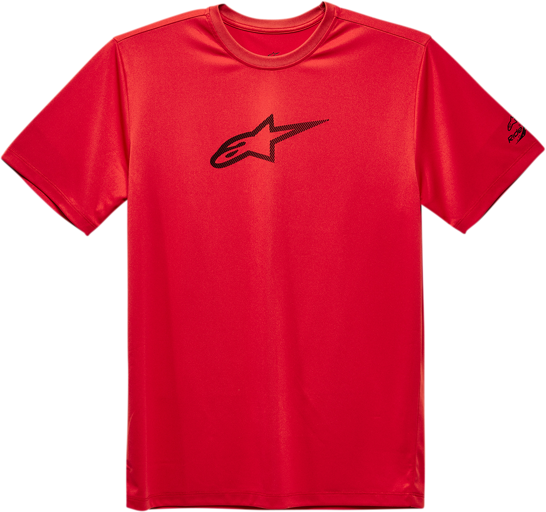 Alpinestars Tech Ageless Performance T-Shirt in Red - XL (Part Number 11397300030XL)