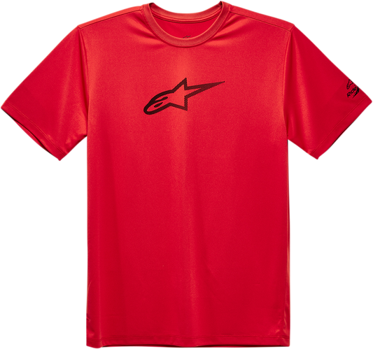 Alpinestars Tech Ageless Performance T-Shirt in Red - XL (Part Number 11397300030XL)