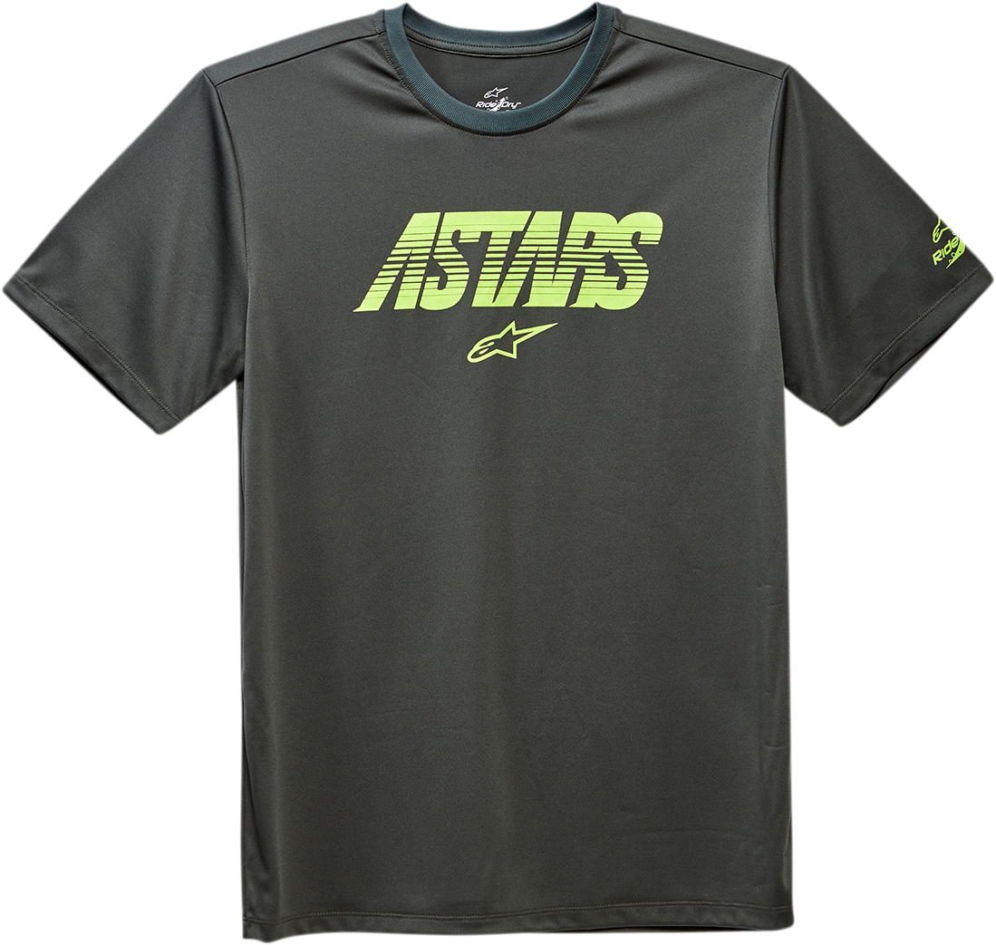 Alpinestars Tech Angle Premium T-Shirt - Spruce Large (Part No. 121073220635L)