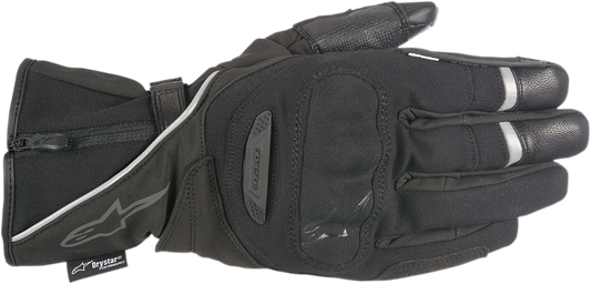 Alpinestars Primer Drystar® Waterproof Motorcycle Gloves - Black, Small (Part #3528418-10-S)