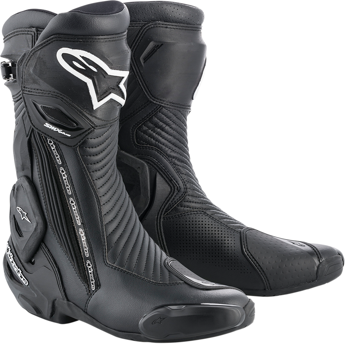Alpinestars SMX Plus Motorcycle Boots - Black, US 5 / EU 38 - Model 2221019-10-38