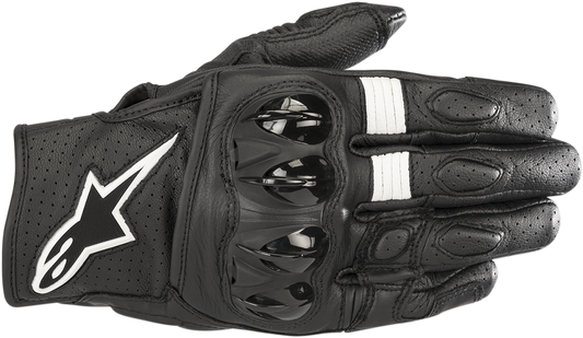 Alpinestars Celer V2 Gloves - Black and White, 3XL - Durable Racing-Grade Motorcycle Gloves