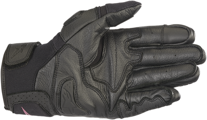 Alpinestars Stella SPX Air Carbon V2 Gloves – Women’s Summer Riding Gloves in Black/Fuchsia, Size Large