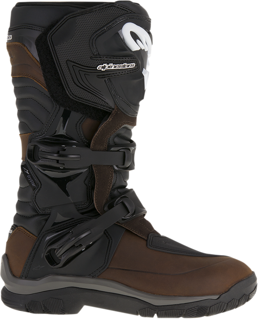 Alpinestars Corozal Adventure Drystar® Oiled Leather Boots - Brown, US 8 / EU 42 (Part Number 2047717-82-8)
