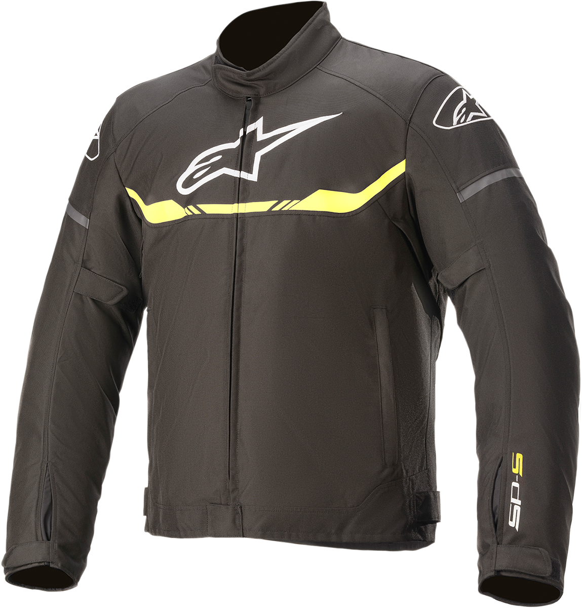 Alpinestars T-SP S Waterproof Jacket 2XL - Black and Yellow Fluo - Part 3200120-155-2X