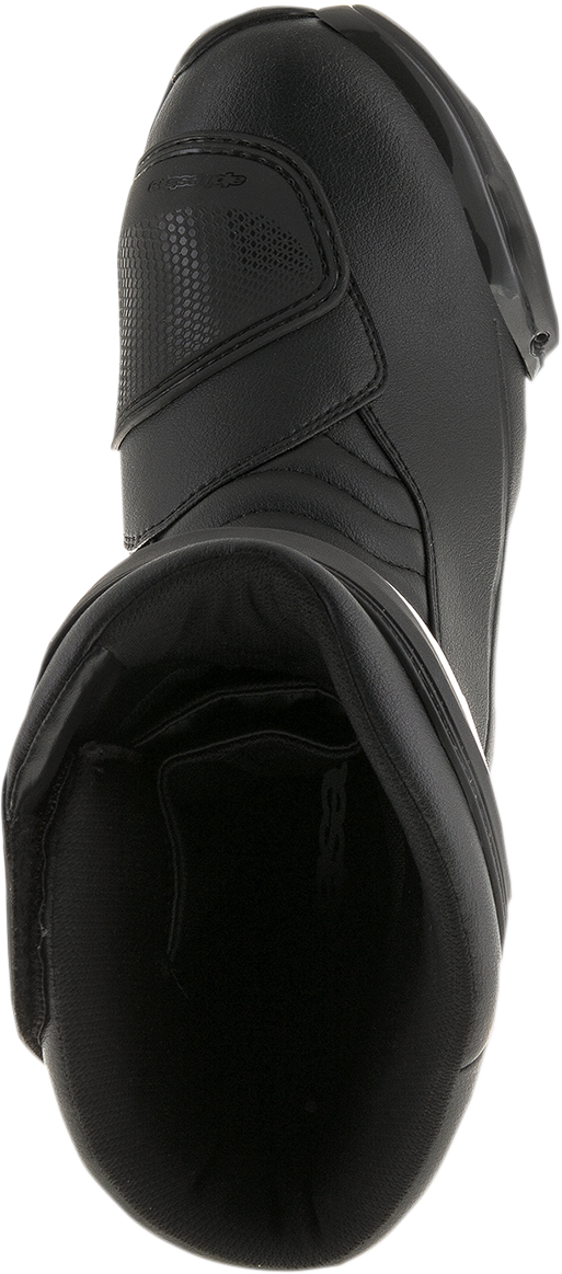Alpinestars SMX-S Motorcycle Boots Black US 7.5 / EU 41 – Durable, Waterproof, and Impact-Resistant Gear