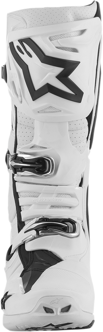 Alpinestars Tech 10 Supervented Boots - White US 14 / EU 49.5 - Motorcycle Off-Road Gear