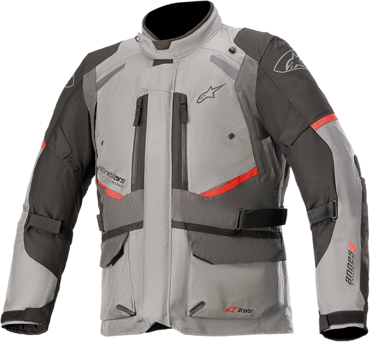 Alpinestars Andes v3 Drystar® Motorcycle Jacket - Gray/Gray 4XL (Part #3207521-9037-4X)