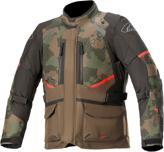 Alpinestars Andes v3 Drystar® Jacket in Camo – Small, Waterproof Motorcycle Jacket with Advanced Ventilation and Impact Protection
