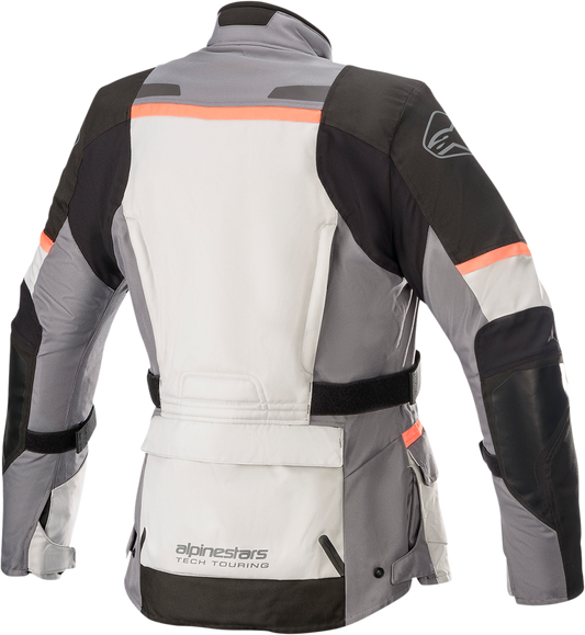 Alpinestars Stella Andes v3 Women's Waterproof Riding Jacket - Gray, Large