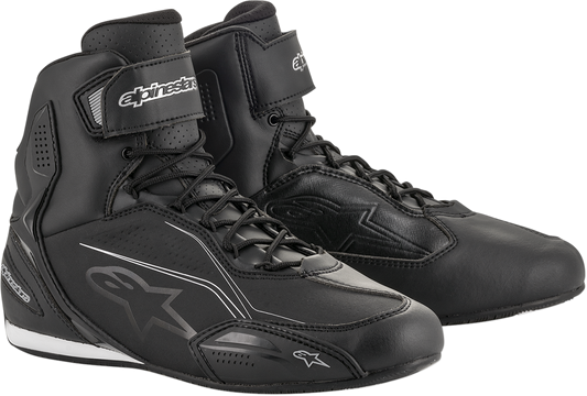 Alpinestars Stella Faster-3 Women's Motorcycle Shoes - Black and Silver, US Size 5 - Part No. 2510419119-5