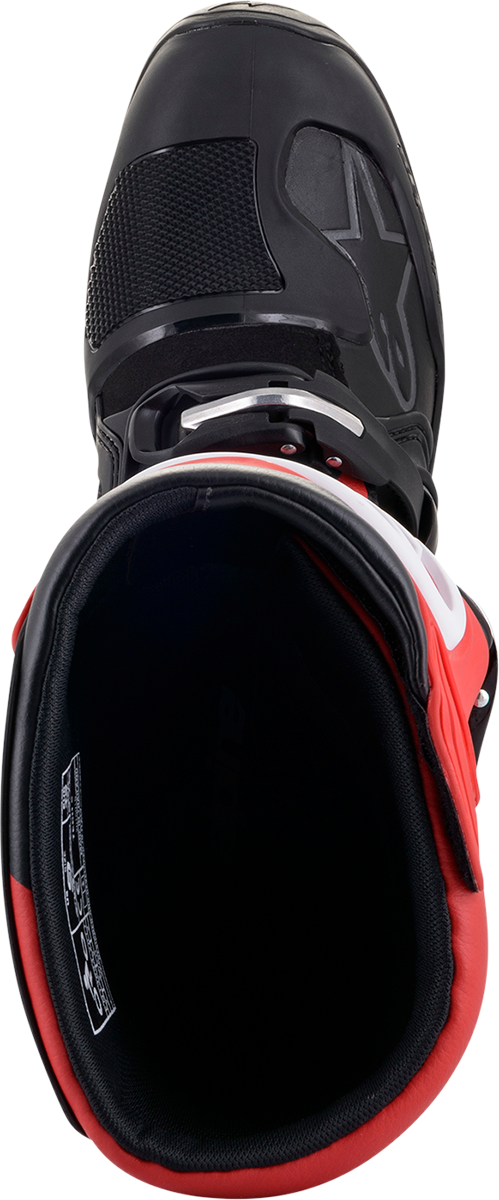 Alpinestars Tech 5 Off-Road Motorcycle Boots - Black/Red, US 12 / EU 47, Part Number 2015015-13-12