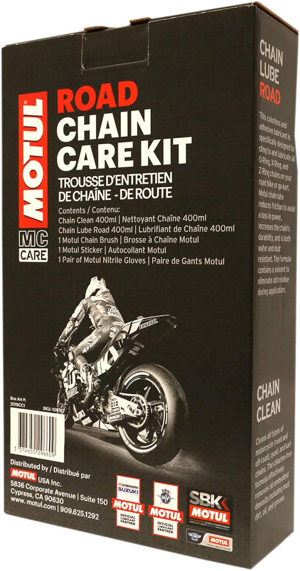 MOTUL Chain Care Kit for Road Use - Aerosol 109767