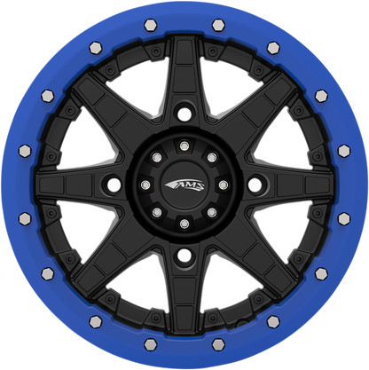 AMS Beadlock Ring Replacement for Roll'n 106 Wheels - 14 Inch Blue - Part 14B03