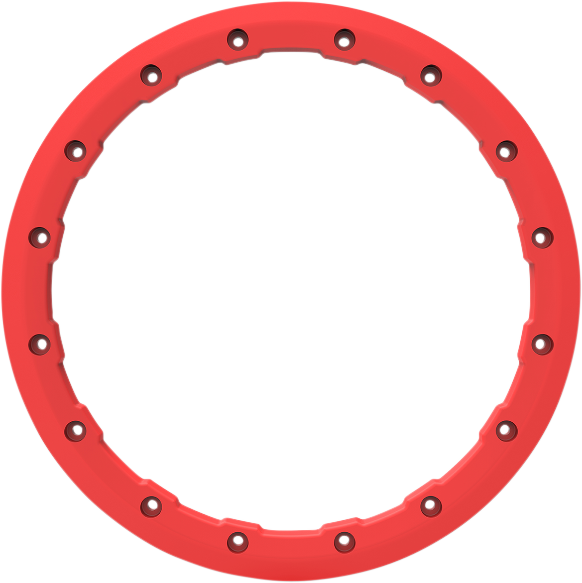 AMS Beadlock Ring Replacement for Roll'n 106 Wheels - 14 Inch, Red, Part Number 14B04