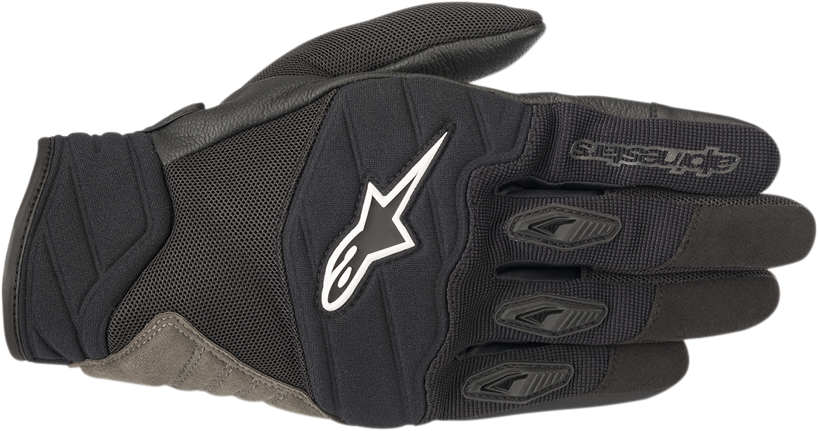 Alpinestars Shore Gloves - Black, Medium (Part #3566318-10-M)