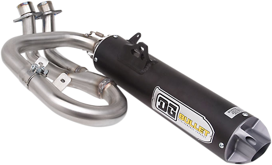 DG Performance Bullet Complete Exhaust System 105-4300 for Motorcycle