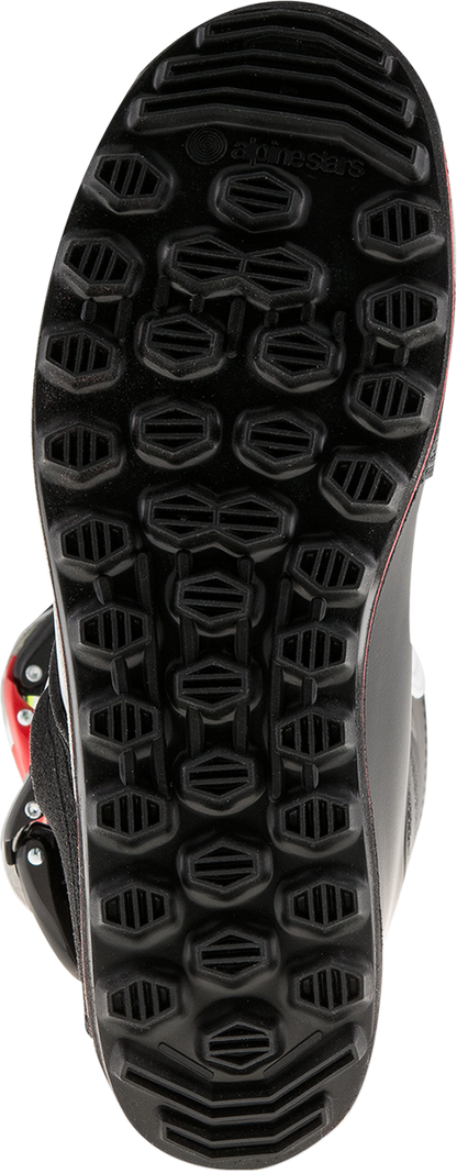 Alpinestars Tech-T Boots - White/Red/Yellow Fluorescent/Black, US 11 / EU 45.5 - Part 2004017-2351-11