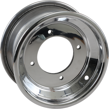 AMS Spun Rolled-Lip Front Wheel - 10x5 Inches - 4/156 Bolt Pattern - Part Number 261RL105156P3