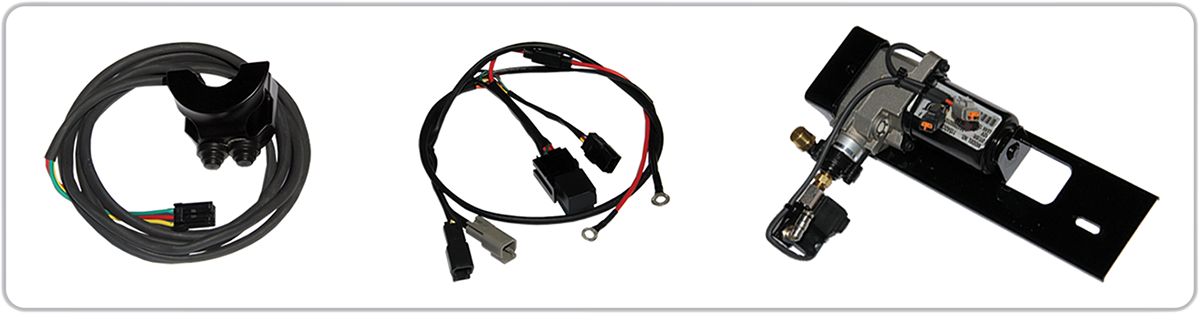 Legend Suspension AIR-A FL Adjustable Air Suspension System for FLTRX with Black Handlebar Control - Part Number 1311-0151