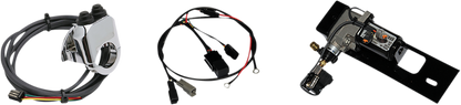 Legend Suspension AIR-A FL Adjustable Air Suspension System with Chrome Handlebar Control - Part 13110157