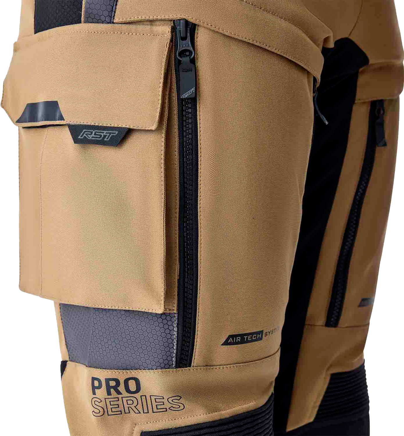 RST Ps Adventure D3o Pants Sand/Black Textile Motorcycle Pants