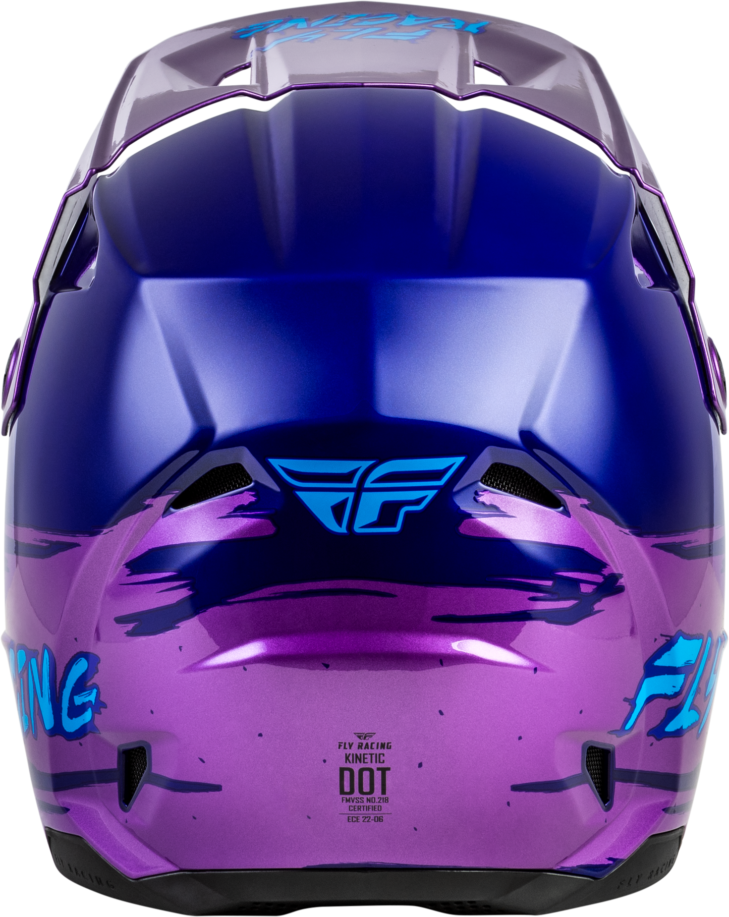 FLY RACING YOUTH KINETIC SURGE HELMET PINK/PURPLE/TEAL YL'YL
