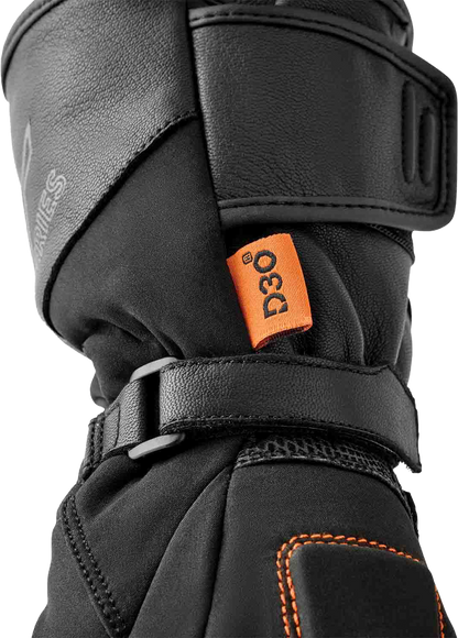 RST Women's Arctic D3O Waterproof Gloves - Black Textile, Medium