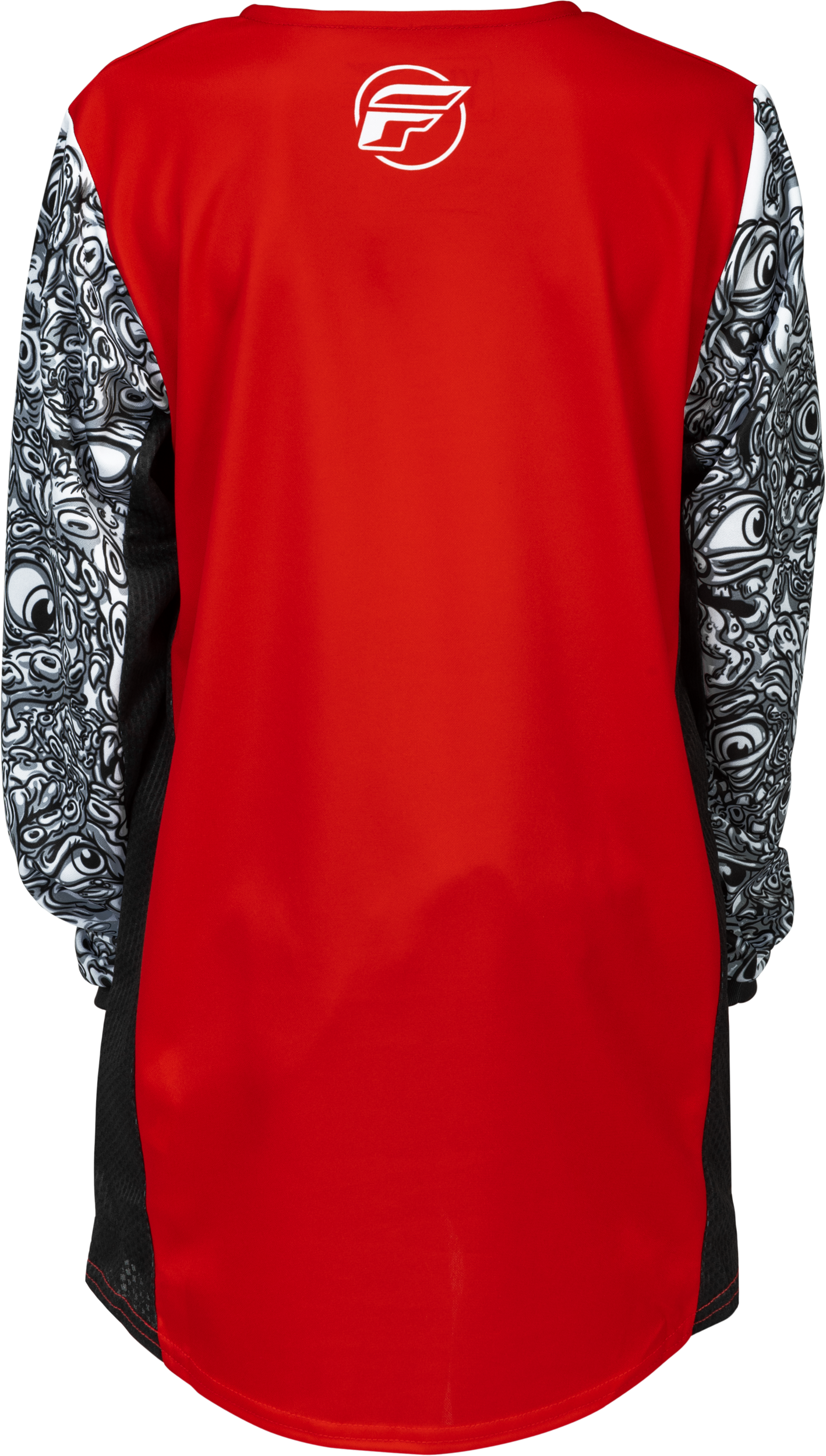 FLY RACING YOUTH KINETIC MUTANT JERSEY RED/WHITE/BLACK YM'YM