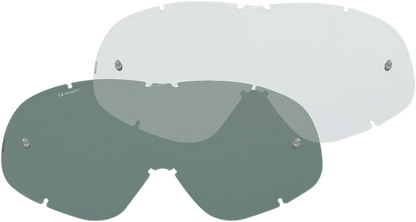 MOOSE OFFROAD Qualifier Lens - Blue 2602-0581 for Shade and Slash Goggles