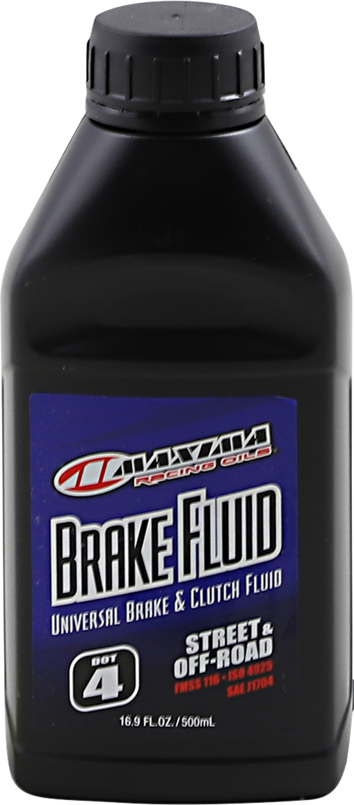 MAXIMA RACING OIL DOT 4 Brake Fluid - 16.9 fl oz (500 ml) Part Number 80-86916