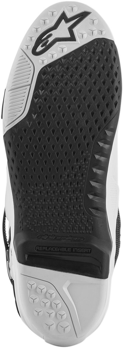 Alpinestars Tech 10 Supervented Boots - White, US 12 / EU 47, Part Number 2010520-20-12