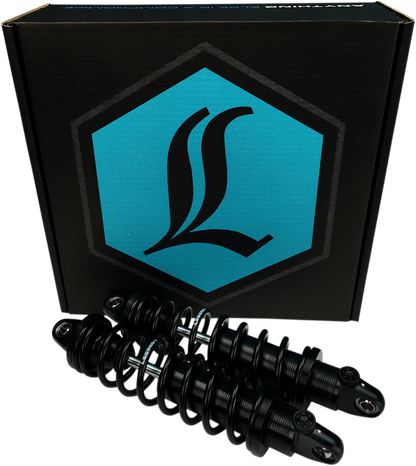 Legend Suspension REVO-A Shocks – 12-inch Black Coilover with External Rebound Adjustments, Part Number 1310-0958