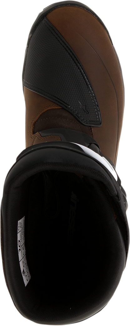Alpinestars Corozal Adventure Drystar® Oiled Leather Boots - Brown, US 8 / EU 42 (Part Number 2047717-82-8)