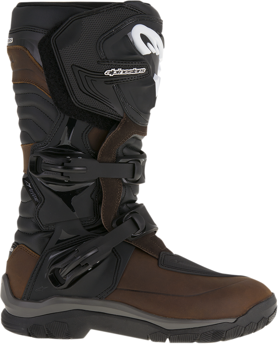 Alpinestars Corozal Adventure Drystar® Oiled Leather Boots - Brown, US 8 / EU 42 (Part Number 2047717-82-8)