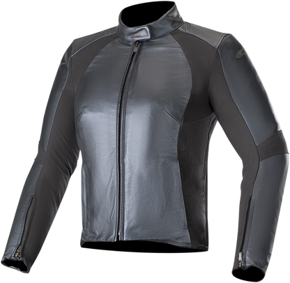 Alpinestars Stella Vika v2 Leather Jacket - Blue US 6 / EU 42