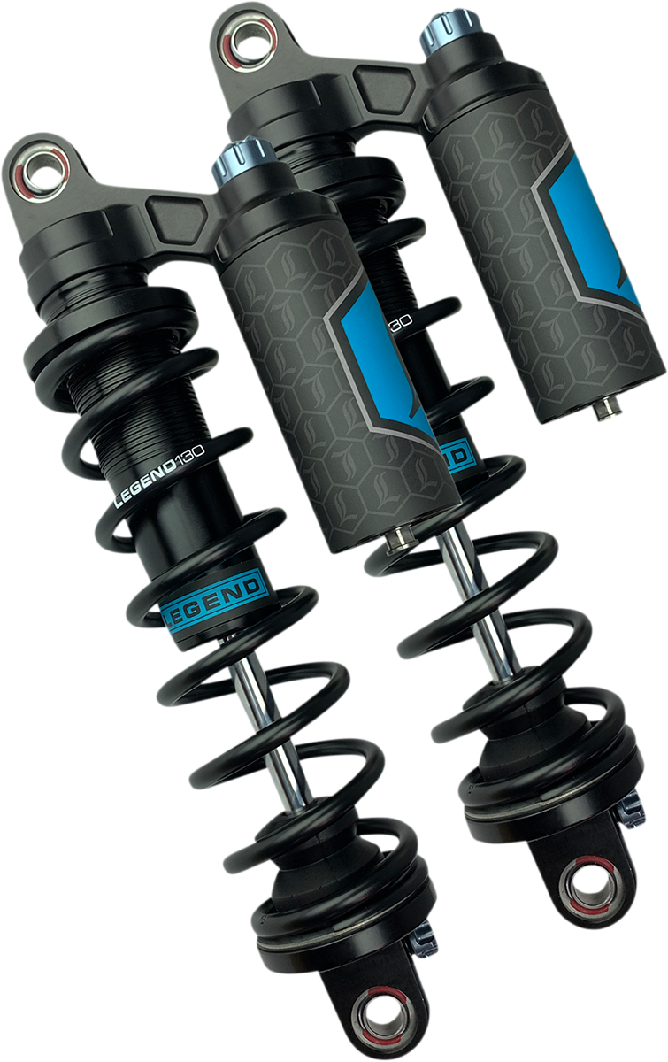 Legend Suspension Revo ARC Piggyback Shocks for FXR 1984-2000, 13-Inch Heavy Duty Black Part 1310-1899