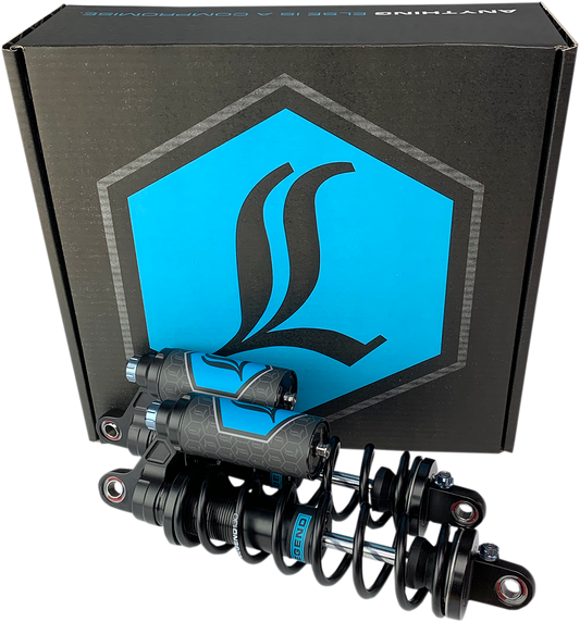 Legend Suspension Revo ARC Piggyback Shocks for FXR 14-Inch - Black by Legend Suspension Part 1310-1900