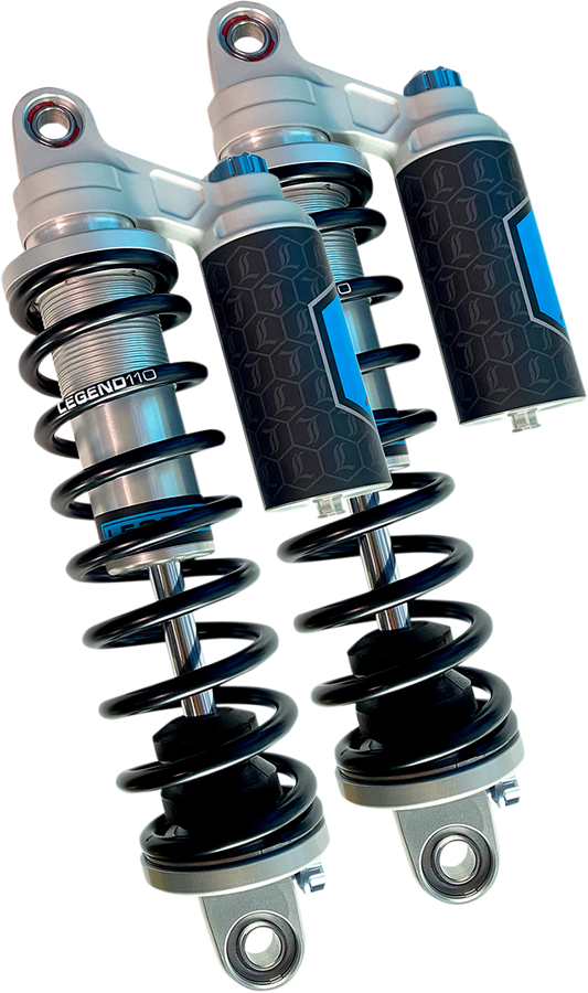 Legend Suspension Revo ARC Piggyback Shocks for Harley Sportster 14-Inch Heavy Duty by Legend Suspension (Part #1310-1945)